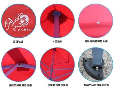 【金又來】3x3Q6雙塔帳篷羅馬折疊帳篷