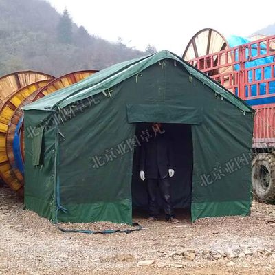工地工程救災(zāi)防汗加厚迷彩軍用帳篷 多功能實(shí)用裝備解析